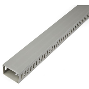 StarTech.com Cable Management Raceway with Cover 3"(75mm)W x 2"(50mm)H, 6.5ft(2m) length, 3/8"(8mm) Slots, Wall Wire Duct, UL Listed StarTech.com Cable Management Raceway with Cover 3"(75mm)W x 2"(50mm)H, 6.5ft(2m) length, 3/8"(8mm) Slots, Wall Wire Duct, UL Listed