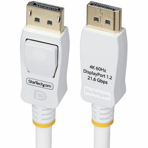 StarTech.com 10ft DisplayPort Cable - White StarTech.com 10ft DisplayPort Cable - White