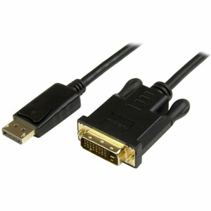 StarTech.com DisplayPort to DVI Converter Cable - DP to DVI Adapter - 3ft - 1920x1200 StarTech.com DisplayPort to DVI Converter Cable - DP to DVI Adapter - 3ft - 1920x1200
