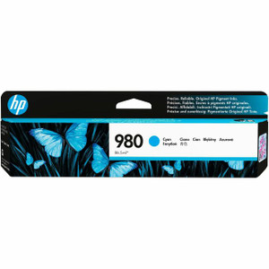 HP 980 (D8J07A) Original Inkjet Ink Cartridge - Single Pack - Cyan - 1 Each HP 980 (D8J07A) Original Inkjet Ink Cartridge - Single Pack - Cyan - 1 Each