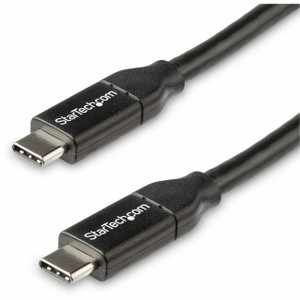 StarTech.com 0.5m USB C to USB C Cable w/ 5A PD - M/M - USB 2.0 - USB-IF Certified - USB Type C Cable - USB C Charging Cable - USB C PD Cable StarTech.com 0.5m USB C to USB C Cable w/ 5A PD - M/M - USB 2.0 - USB-IF Certified - USB Type C Cable - USB C Charging Cable - USB C PD Cable
