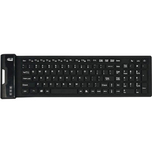 Adesso Antimicrobial Waterproof Flex Keyboard (Compact Size)