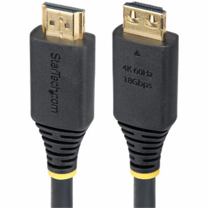 StarTech.com 3ft (0.9m) High Speed HDMI Cable with Gripping Connectors, 4K 60Hz/1440p 144Hz, 18Gbps, UHD HDMI 2.0 Cord, TPE Jacket StarTech.com 3ft (0.9m) High Speed HDMI Cable with Gripping Connectors, 4K 60Hz/1440p 144Hz, 18Gbps, UHD HDMI 2.0 Cord, TPE Jacket