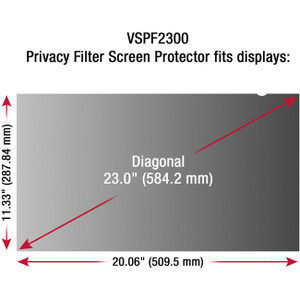ViewSonic Privacy Filter Screen Protector ViewSonic Privacy Filter Screen Protector
