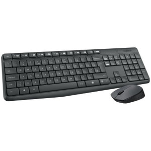 Logitech MK235 Wireless Keyboard and Mouse Combo for Windows, 2.4 GHz Wireless Unifying USB Receiver, 15 FN Keys, Long Battery Life, Compatible with PC, Laptop (French Layout) Logitech MK235 Wireless Keyboard and Mouse Combo for Windows, 2.4 GHz Wireless Unifying USB Receiver, 15 FN Keys, Long Battery Life, Compatible with PC, Laptop (French Layout)