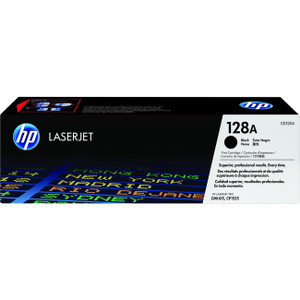 HP 128A (CE320A) Original Standard Yield Laser Toner Cartridge - Single Pack - Black - 1 Each HP 128A (CE320A) Original Standard Yield Laser Toner Cartridge - Single Pack - Black - 1 Each