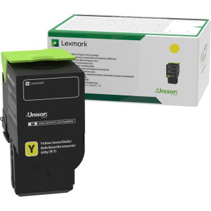 Lexmark Unison Original Ultra High Yield Laser Toner Cartridge - Yellow - 1 Each Lexmark Unison Original Ultra High Yield Laser Toner Cartridge - Yellow - 1 Each