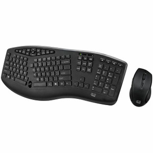 Adesso TruForm Media 1600 Wireless Ergonomic Keyboard & Optical Mouse Adesso TruForm Media 1600 Wireless Ergonomic Keyboard & Optical Mouse