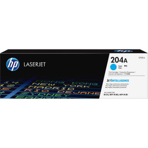 HP 204A (CF511A) Original Standard Yield Laser Toner Cartridge - Cyan - 1 Each HP 204A (CF511A) Original Standard Yield Laser Toner Cartridge - Cyan - 1 Each