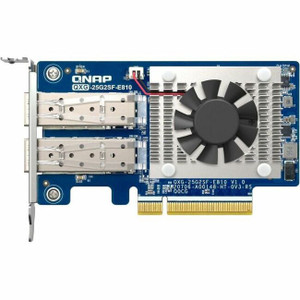 QNAP QXG-25G2SF-E810 25Gigabit Ethernet Card QNAP QXG-25G2SF-E810 25Gigabit Ethernet Card