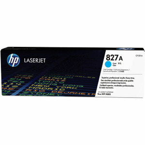 HP 827A (CF301A) Original Standard Yield Laser Toner Cartridge - Single Pack - Cyan - 1 Each HP 827A (CF301A) Original Standard Yield Laser Toner Cartridge - Single Pack - Cyan - 1 Each
