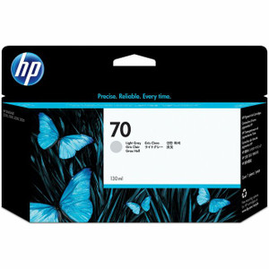 HP 70 (C9451A) Original Inkjet Ink Cartridge - Single Pack - Light Gray - 1 Each HP 70 (C9451A) Original Inkjet Ink Cartridge - Single Pack - Light Gray - 1 Each