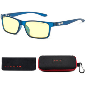 GUNNAR Gaming & Computer Glasses for Kids (age 12+) - Cruz, Navy, Amber Tint GUNNAR Gaming & Computer Glasses for Kids (age 12+) - Cruz, Navy, Amber Tint