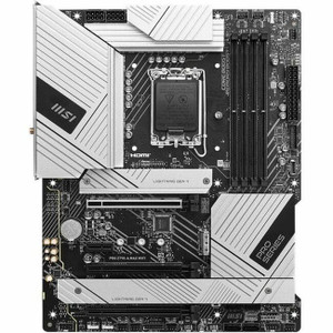 MSI PRO Z790-A MAX WIFI Gaming Desktop Motherboard - Intel Z790 Chipset - Socket LGA-1700 - ATX MSI PRO Z790-A MAX WIFI Gaming Desktop Motherboard - Intel Z790 Chipset - Socket LGA-1700 - ATX