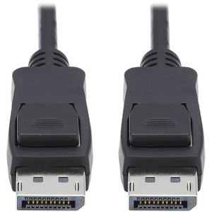 Tripp Lite by Eaton DisplayPort 1.4 Cable with Latching Connectors, 8K, M/M, Black, 15 ft. Tripp Lite by Eaton DisplayPort 1.4 Cable with Latching Connectors, 8K, M/M, Black, 15 ft.