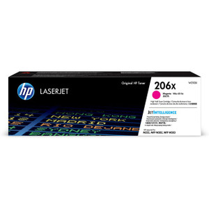 HP 206X Original High Yield Laser Toner Cartridge - Magenta - 1 Each HP 206X Original High Yield Laser Toner Cartridge - Magenta - 1 Each