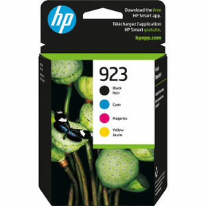 HP 923 Original Inkjet Ink Cartridge - Black, Cyan, Magenta, Yellow - 1 Pack