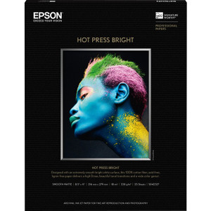 Epson Hot Press Bright Fine Art Paper Epson Hot Press Bright Fine Art Paper