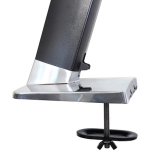 Ergotron Grommet Mount for Workstation - Polished Aluminum, Black Ergotron Grommet Mount for Workstation - Polished Aluminum, Black