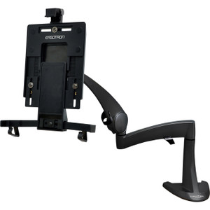 Ergotron Neo-Flex Mounting Arm for iPad, Flat Panel Display - Black Ergotron Neo-Flex Mounting Arm for iPad, Flat Panel Display - Black