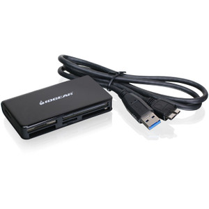 IOGEAR USB 3.0 Multi-Card Reader / Writer for HD data transfer IOGEAR USB 3.0 Multi-Card Reader / Writer for HD data transfer