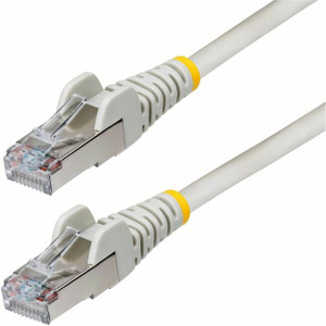 StarTech.com 1ft Gray CAT6a Ethernet Cable, Snagless RJ45, 10G, 100W PoE, S/FTP, LSZH, 27AWG Pure Copper, 500MHz, Shielded Network Patch Cord StarTech.com 1ft Gray CAT6a Ethernet Cable, Snagless RJ45, 10G, 100W PoE, S/FTP, LSZH, 27AWG Pure Copper, 500MHz, Shielded Network Patch Cord