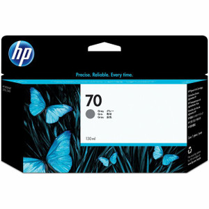 HP 70 (C9450A) Original Inkjet Ink Cartridge - Single Pack - Gray - 1 Each HP 70 (C9450A) Original Inkjet Ink Cartridge - Single Pack - Gray - 1 Each