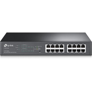 TP-Link 16-Port Gigabit Easy Smart PoE Switch with 8-Port PoE+ TP-Link 16-Port Gigabit Easy Smart PoE Switch with 8-Port PoE+