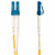 StarTech.com 10m (32.8ft) LC to SC (UPC) OS2 Single Mode Duplex Fiber Optic Cable, 9/125, 100G, Low Insertion Loss, LSZH Fiber Jumper Cord