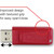 Verbatim 8GB Store 'n' Go USB Flash Drive - Red