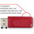 Verbatim 8GB Store 'n' Go USB Flash Drive - Red