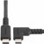 StarTech.com 1.6ft (50cm) Rugged Right Angle USB-C Cable, USB 3.2 Gen 2 (10 Gbps), USB C to C Data Transfer Cable, 100W PD, 4K 60Hz, 90 Degree USB-C Cable