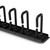 StarTech.com Vertical Cable Organizer with D-Ring Hooks - Vertical Cable Management Panel - 40U - 6 ft.