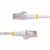 StarTech.com 25ft White CAT8 Ethernet Cable, Snagless RJ45, 25G/40G 2000MHz, 100W PoE, S/FTP, 26AWG Pure Bare Copper, LSZH Network Patch Cord