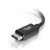 C2G 25ft DisplayPort Cable with Latches 8K UHD M/M - Black