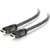 C2G 35ft HDMI Cable with Gripping Connectors - Plenum CL2P-Rated