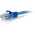 C2G 7ft Cat6 Unshielded Ethernet - Network Patch Cable - 25 Pack - Blue
