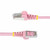 StarTech.com 10ft Pink CAT6a Ethernet Cable, Snagless RJ45, 10G, 100W PoE, S/FTP, LSZH, 27AWG Bare Copper, 500MHz, Shielded Network Cord