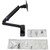 Ergotron Mounting Arm for Monitor, Notebook, LCD Display, Display Screen - Matte Black