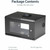 StarTech.com 2-Post 6U Wall Mount Network Cabinet w/ Acrylic Door, 19" Small Wall-Mounted Server Rack for Data / Computer Equipment