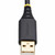 StarTech.com 1ft/30cm USB to Null Modem Serial Adapter Cable, COM Retention, FTDI, RS232, Changeable DB9 Nuts/Screws, Windows/macOS/Linux