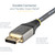 StarTech.com 13ft (4m) VESA Certified DisplayPort 1.4 Cable, 8K 60Hz HDR10, UHD 4K 120Hz Video, DP to DP Monitor Cord, DP 1.4 Cable, M/M