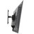 Atdec SD tilt/pan wall mount - Loads up to 17.6lb - VESA 75x75, 100x100