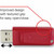 Verbatim 32GB Store 'n' Go USB Flash Drive - Red Verbatim 32GB Store 'n' Go USB Flash Drive - Red