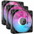 Corsair iCUE LINK RX120 RGB 120mm PWM Fan Triple Starter Kit