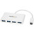 StarTech.com 4 Port USB C Hub with 4x USB-A (USB 3.0 SuperSpeed 5Gbps) - USB Bus Powered - Portable/Laptop USB Type-C Adapter Hub - White StarTech.com 4 Port USB C Hub with 4x USB-A (USB 3.0 SuperSpeed 5Gbps) - USB Bus Powered - Portable/Laptop USB Type-C Adapter Hub - White