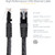 StarTech.com 35ft CAT6 Ethernet Cable - Black Molded Gigabit - 100W PoE UTP 650MHz - Category 6 Patch Cord UL Certified Wiring/TIA