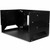 StarTech.com 2-Post 4U Open Frame Wall Mount Network Rack with Built-in Shelf and Adjustable Depth, Computer Rack for IT Equipment, TAA~