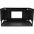 StarTech.com 2-Post 4U Open Frame Wall Mount Network Rack with Built-in Shelf and Adjustable Depth, Computer Rack for IT Equipment, TAA~