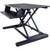 StarTech.com Sit Stand Desk Converter - Keyboard Tray - Height Adjustable Ergonomic Desktop/Tabletop Standing Desk - Large 35"x21" Surface
